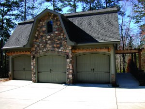 Three Single Garage Doors |